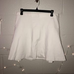 Banana Republic White Skirt